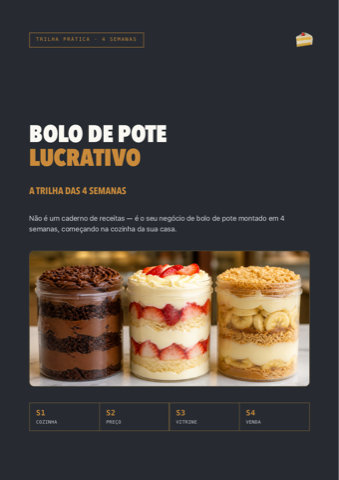 Capa do Bolo de Pote Lucrativo